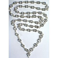 Spatic Mala in silver wire