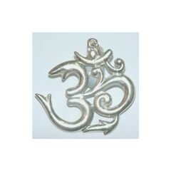 Om Locket In Silver
