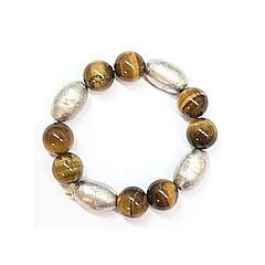 Parad and Tiger Eye Bracelet