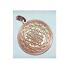 Copper Sriyantra Locket