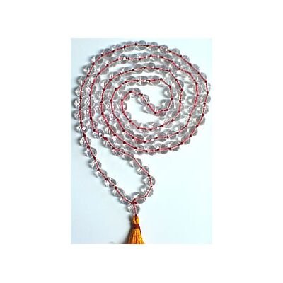 Spatic Mala diamond shaped with knots