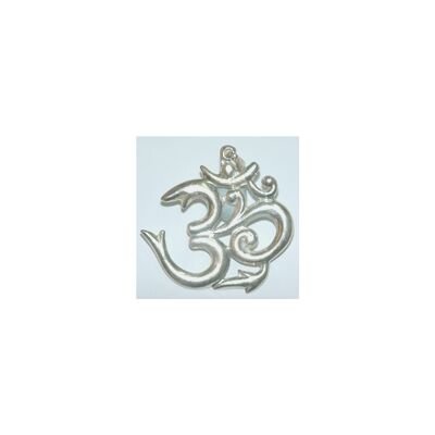 Om Locket In Silver